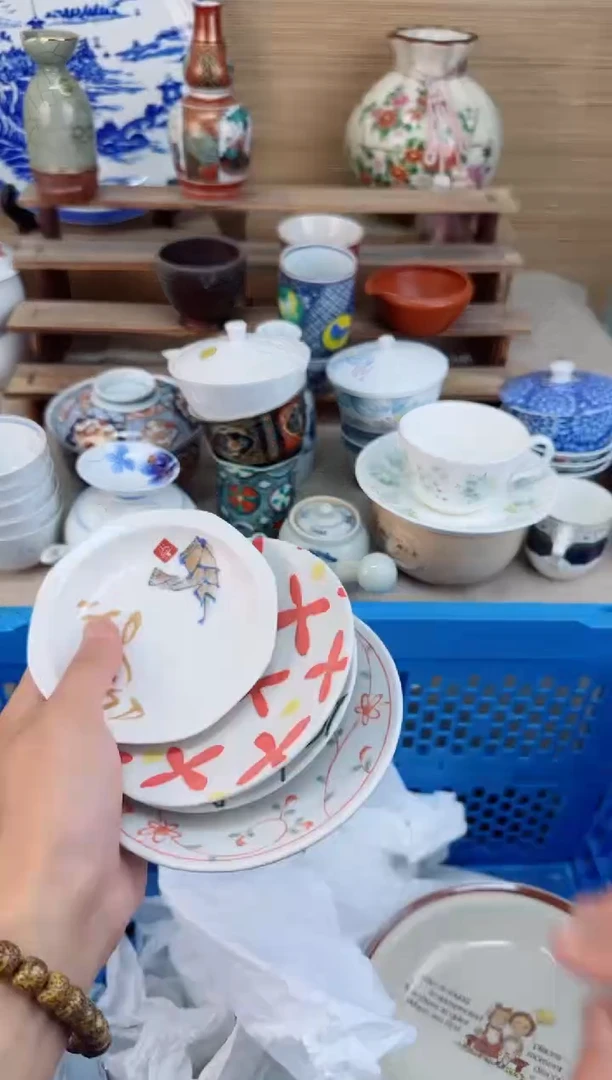 瓷片茶盏陶瓷陶器