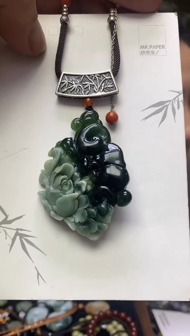 【闪购商品】岫玉吊坠未镶嵌·