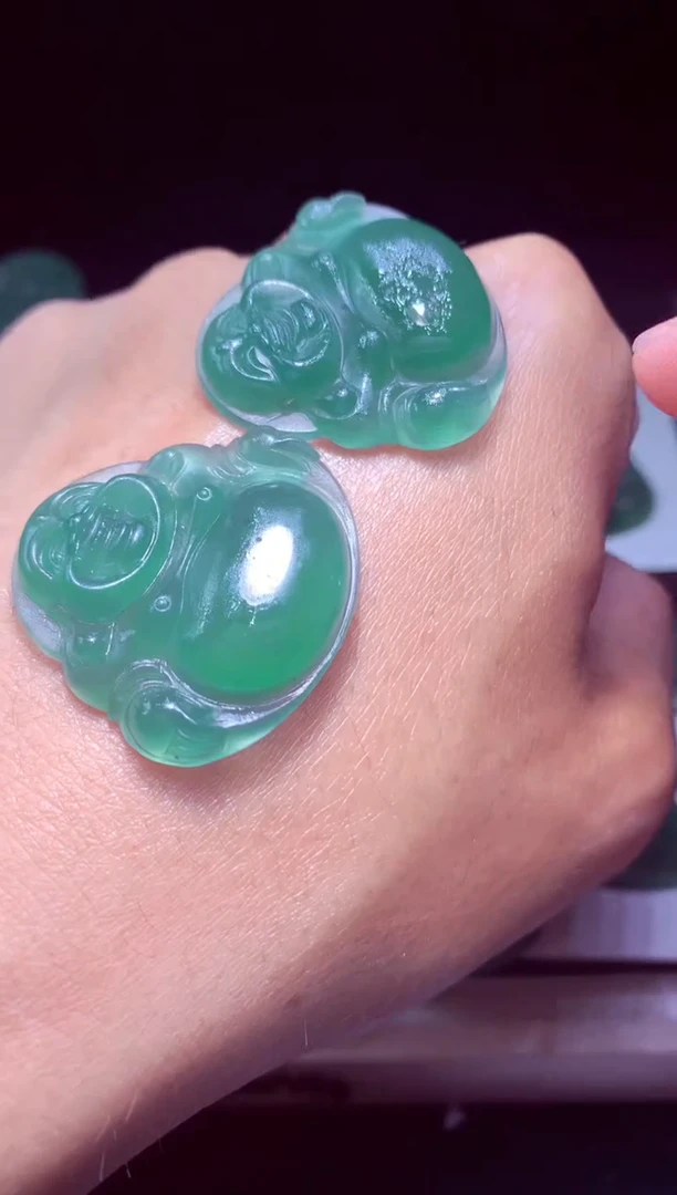 未镶嵌定制翡翠天然翡翠A货 官方基地发货多样性发其一