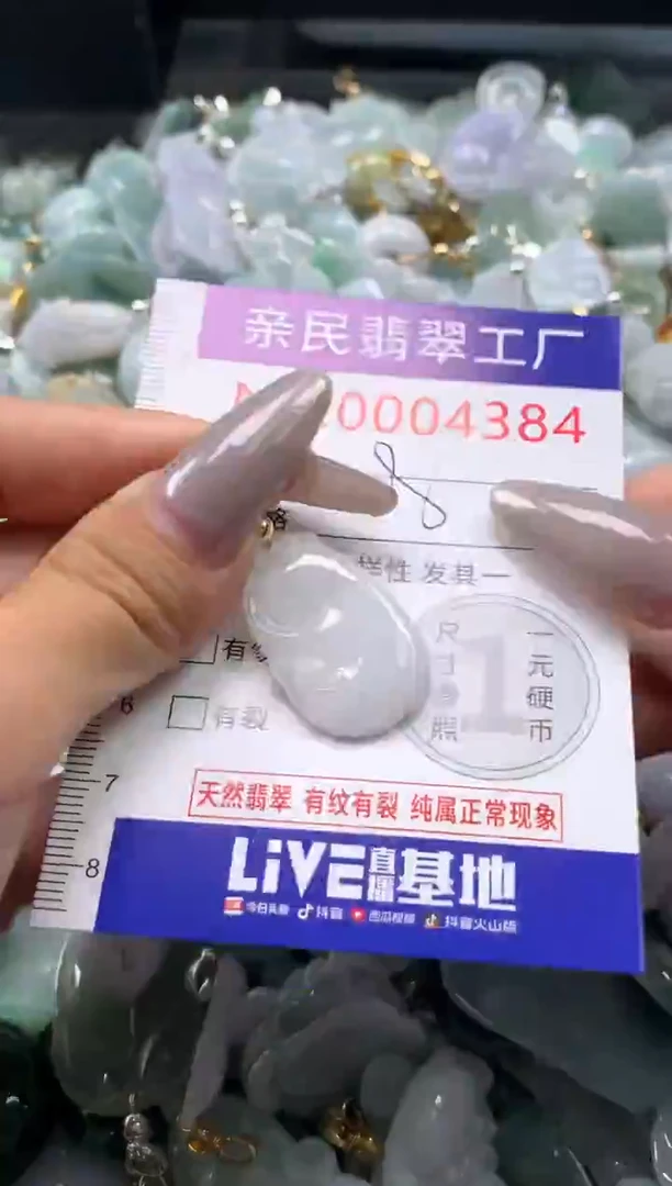 颈饰未镶嵌翡翠4384