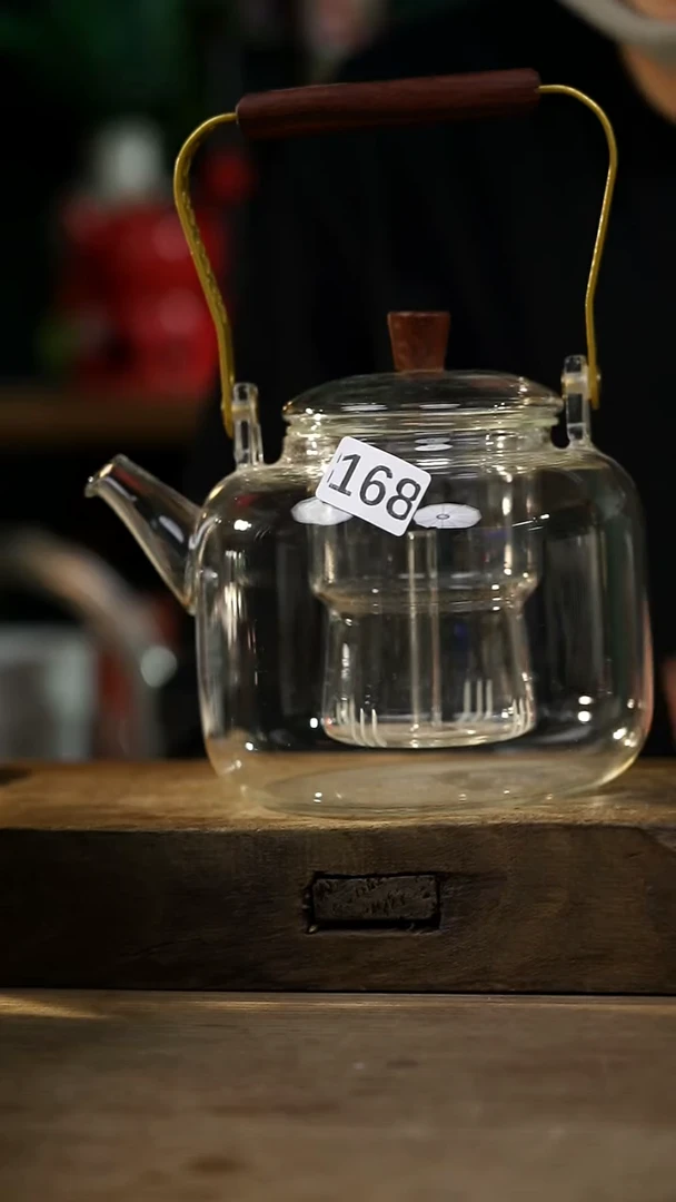 瓷片开播福利！！不顾一切之落单福利！！玻璃煮茶壶