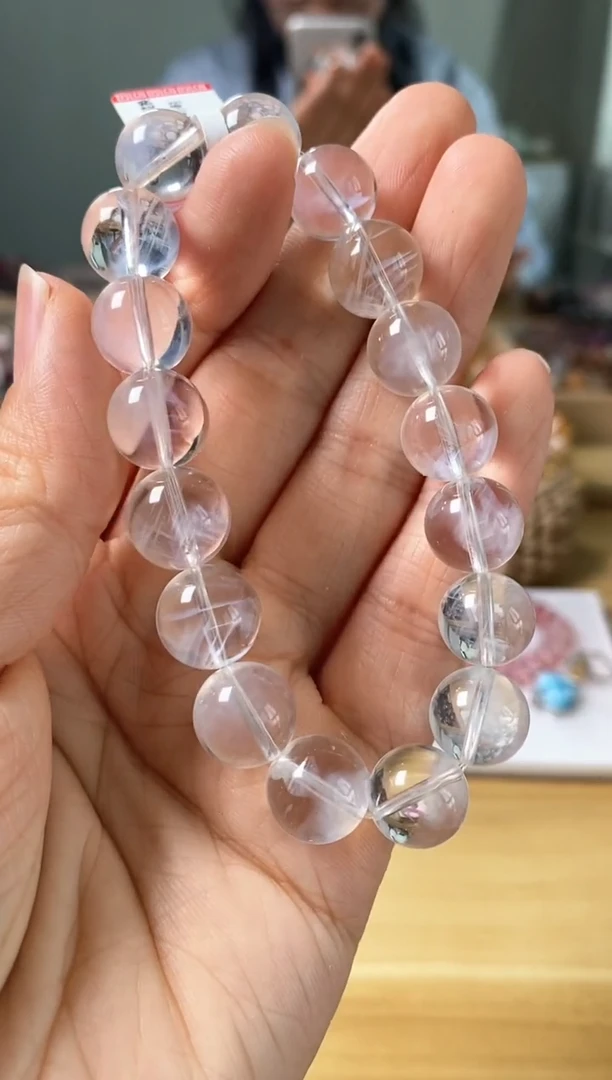 水晶手链未镶嵌蓝针