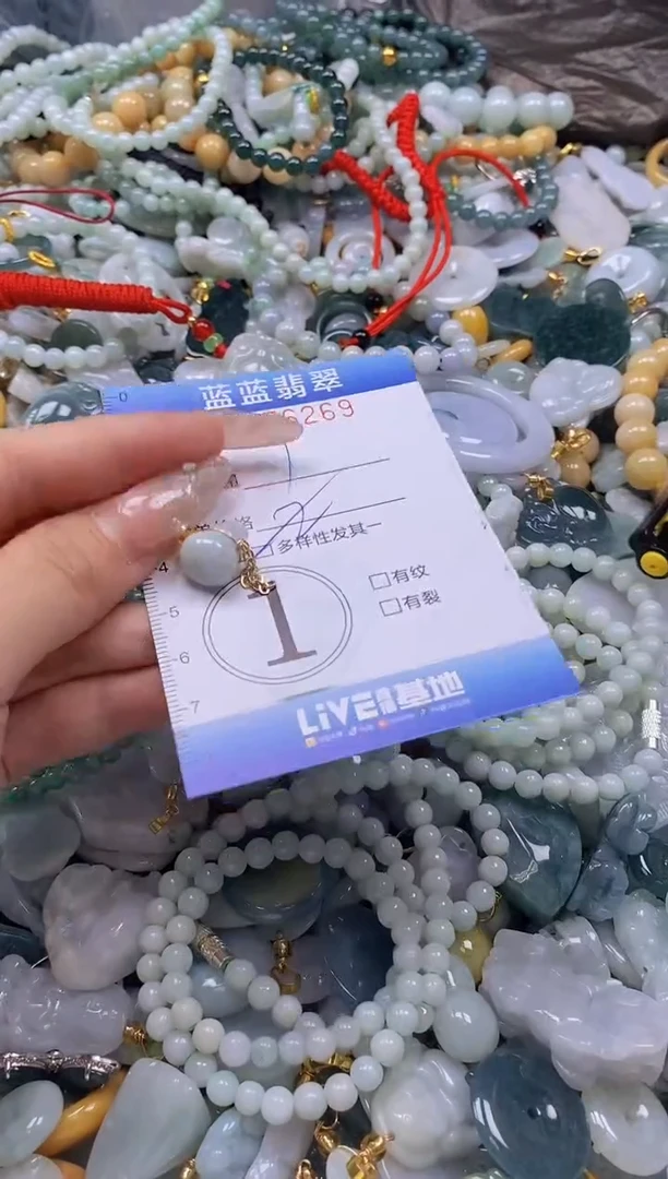 翡翠未镶嵌颈饰闪购0276269多样性发其一