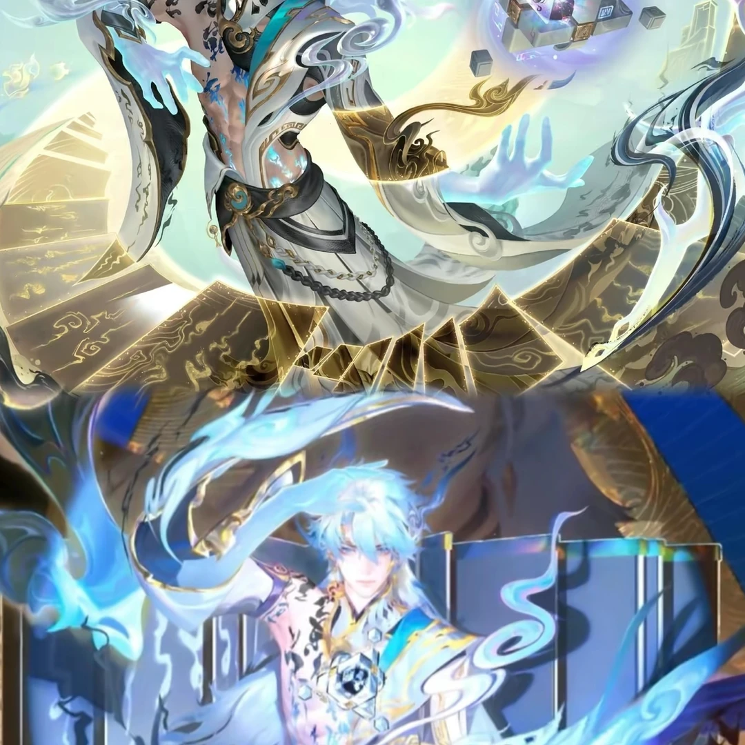 王者送荣耀诸葛亮无双新皮肤天机白泽韩信陪跑