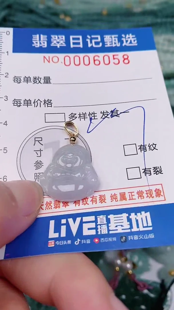 【闪购商品】翡翠颈饰未镶嵌00006058