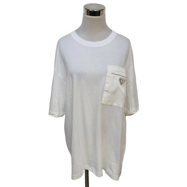 妃鱼/普拉达/棉/T恤/95新/M10/10