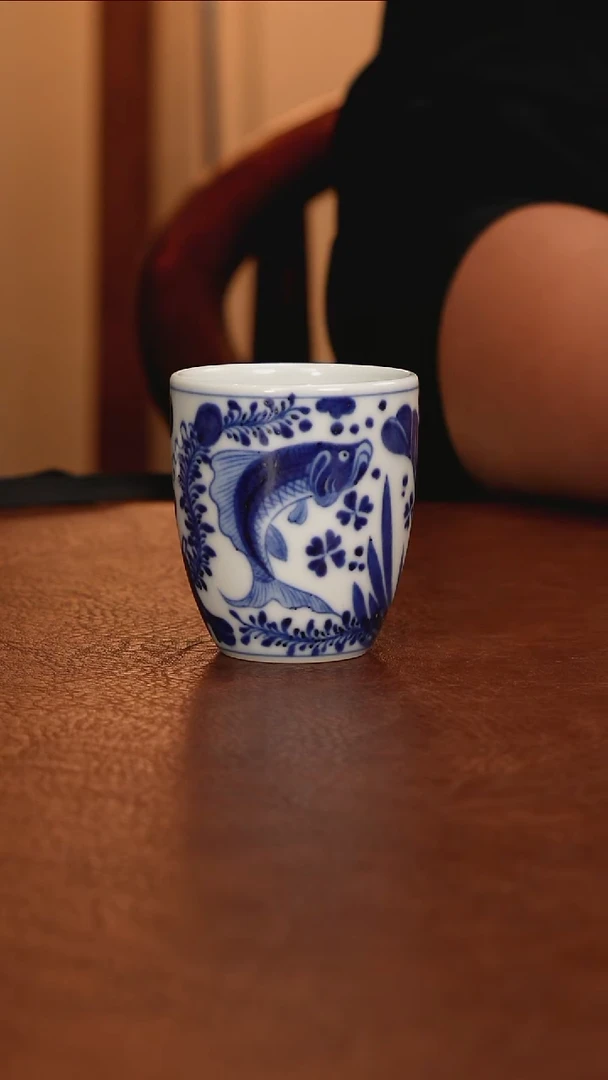 景德镇青花瓷手绘茶具