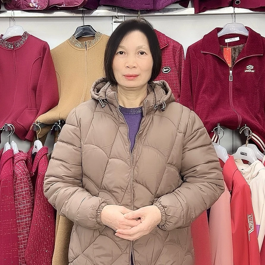 【金夫人妈妈装】中老年冬短款棉服大码宽松外套连帽可拆卸