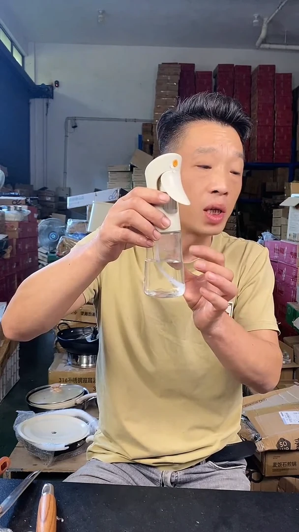 食品级塑料1小喷油壶2个 没有包装