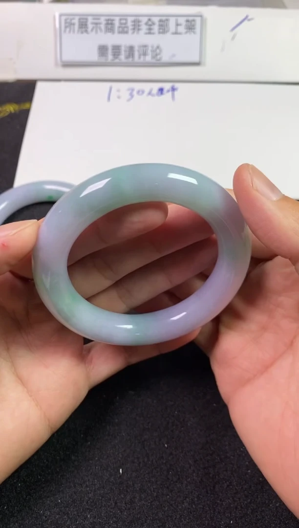 定制翡翠未镶嵌手镯镯不支持退换