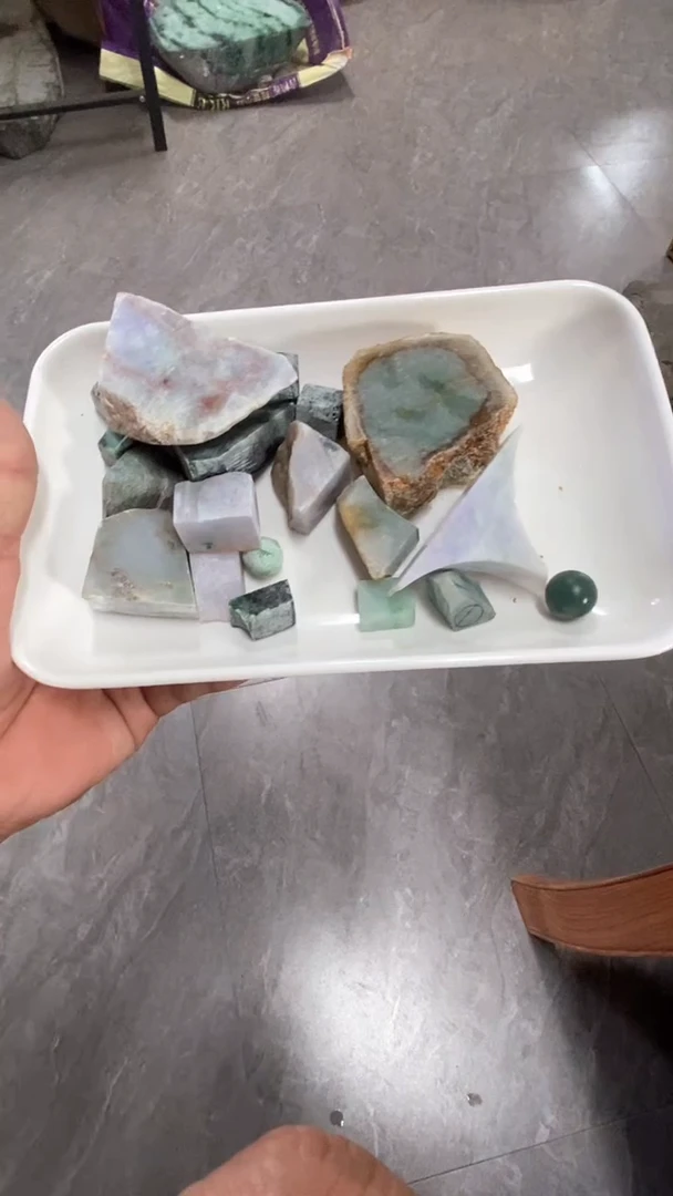 裸石翡翠天然缅甸翡翠A货