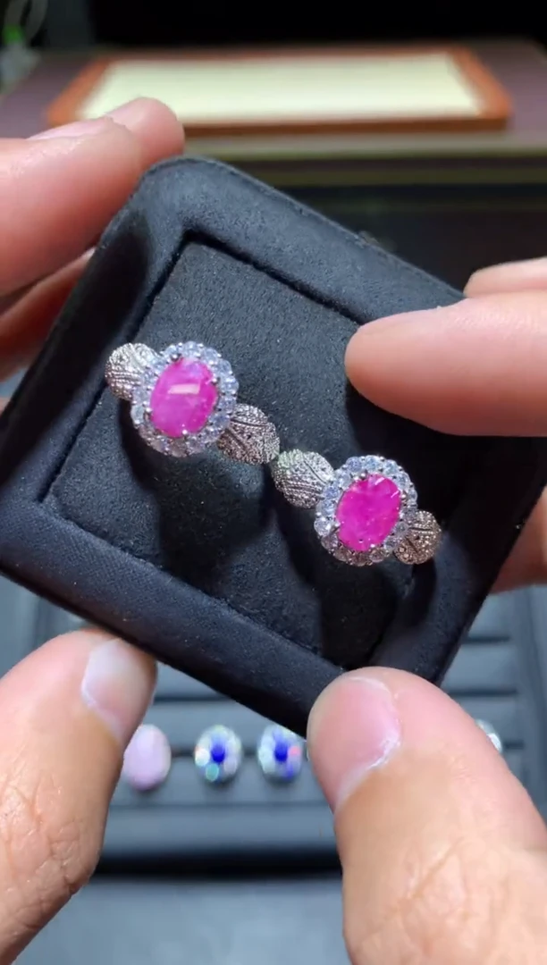 【闪购商品】红宝石戒指未镶嵌G82【多样性发其一】