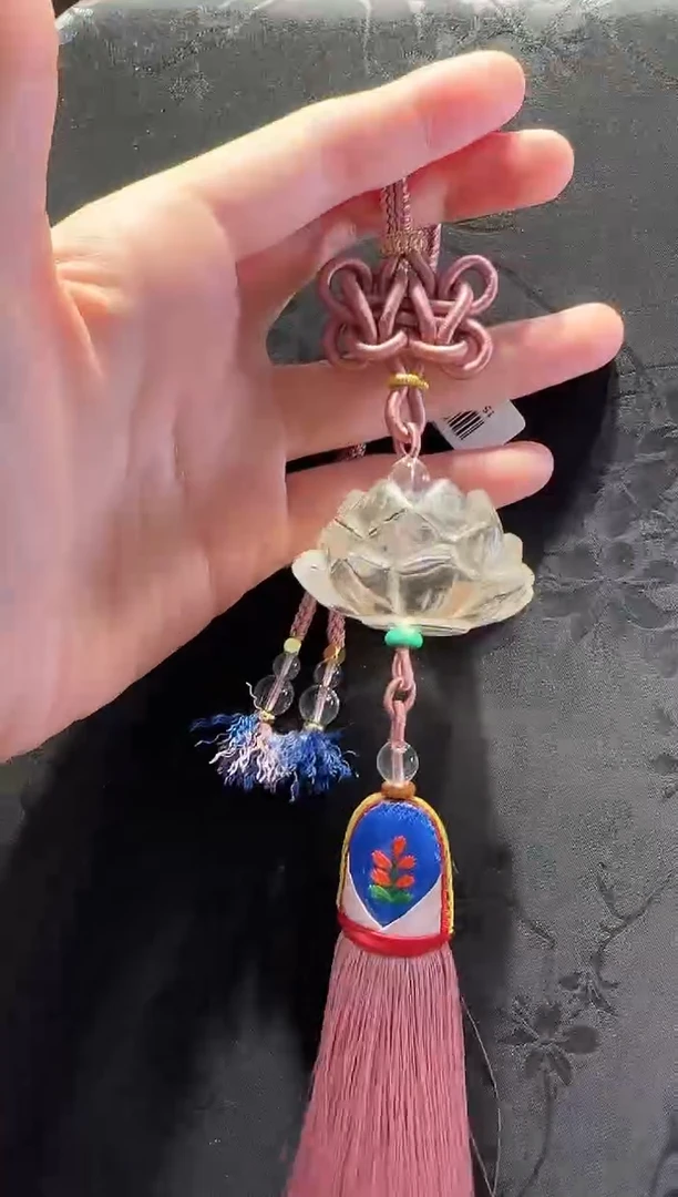 未镶嵌手绳水晶莲花