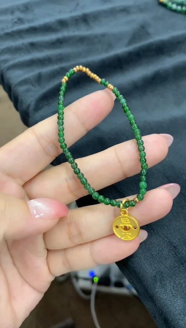 项链未镶嵌翡翠天然翡翠手链