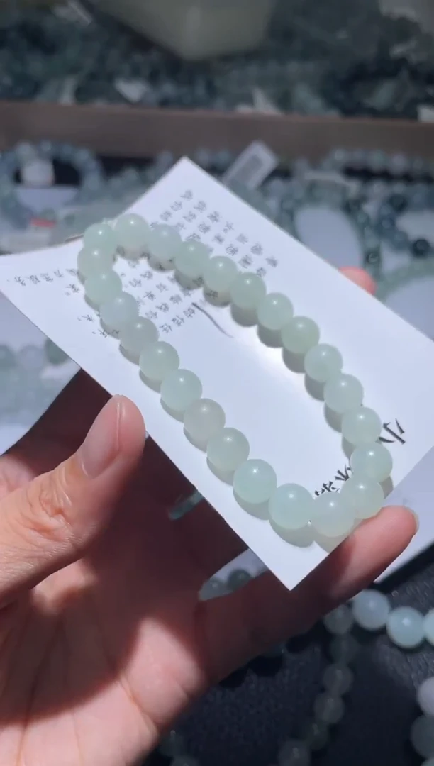 未镶嵌定制翡翠翡翠手串