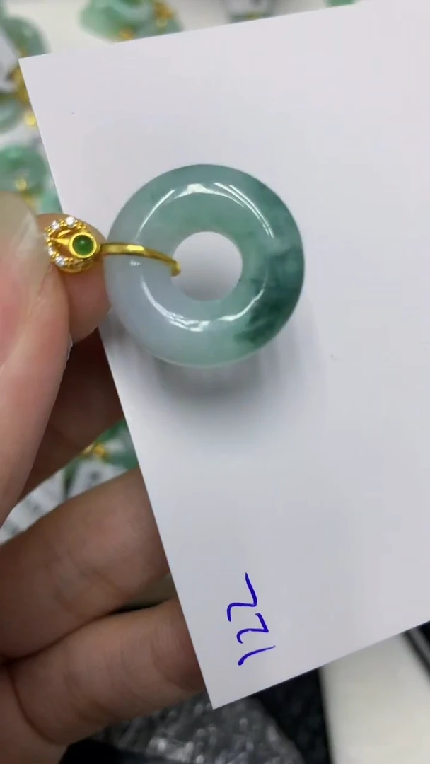 颈饰未镶嵌翡翠缅甸A货翡翠