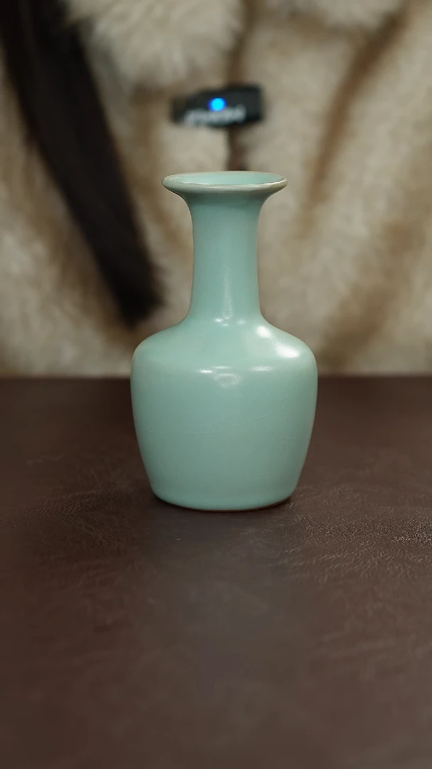 摆件陶原矿原釉汝宋汝瓷