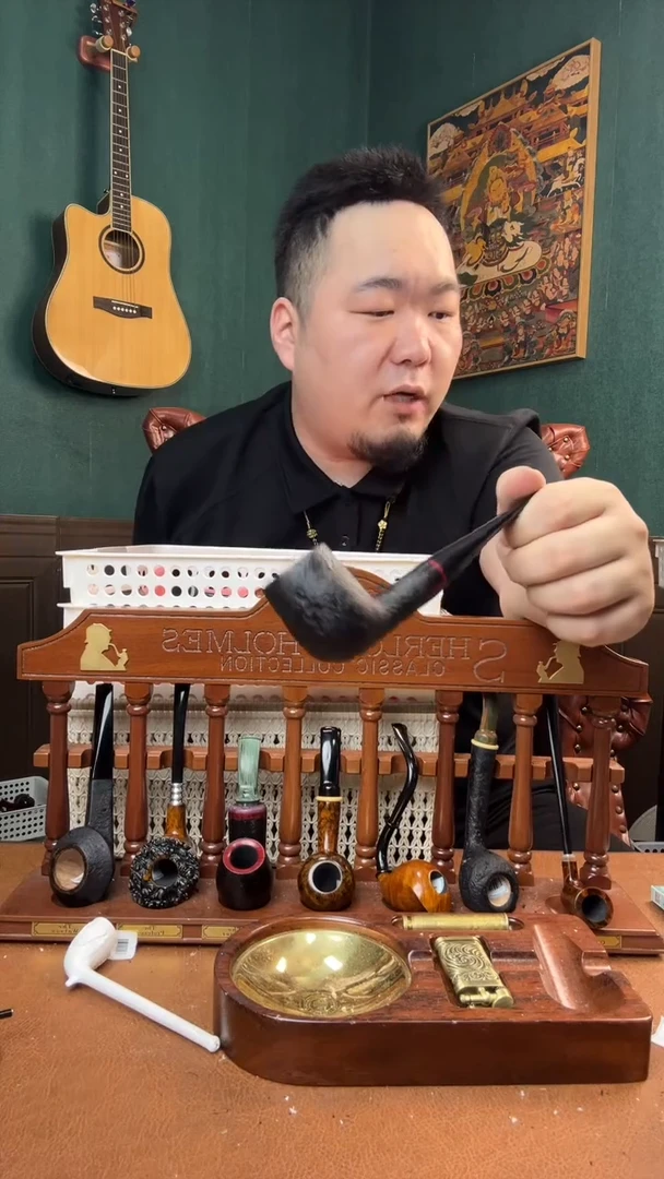 石楠木木雕款意大利进口石楠木烟斗