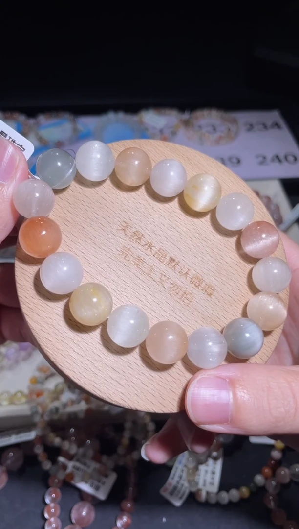 未镶嵌手链水晶223号多样性发一 X 12+