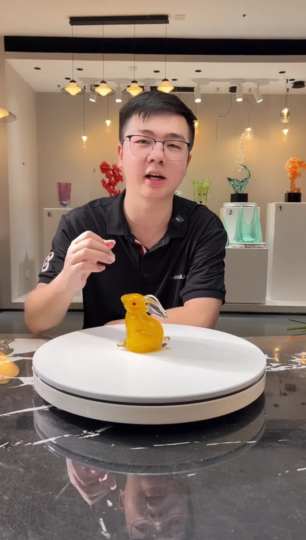 摆件巴比特美学 黄色兔