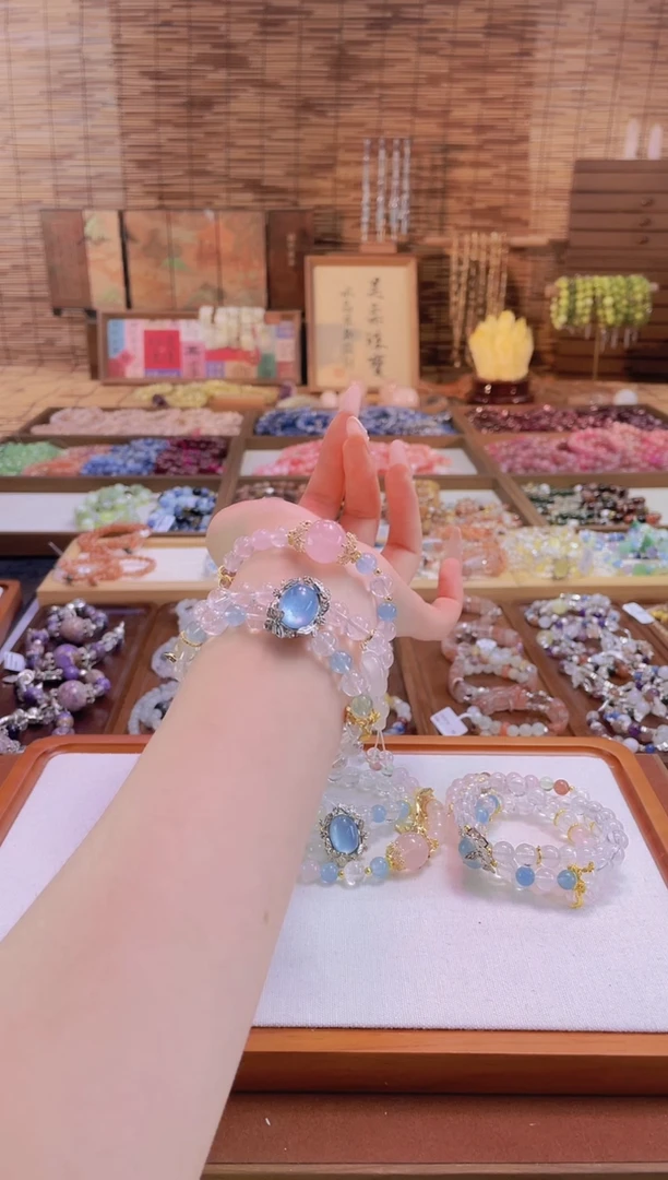 水晶手链合金cb3522cb3522