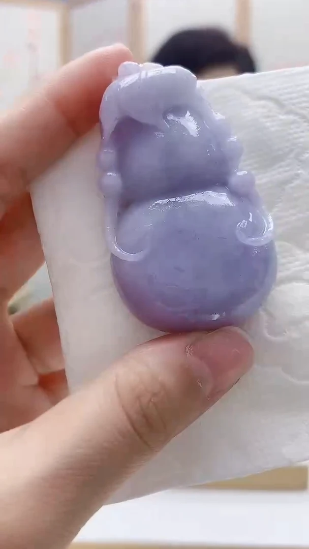 未镶嵌定制翡翠4829lr-毛货挂件9