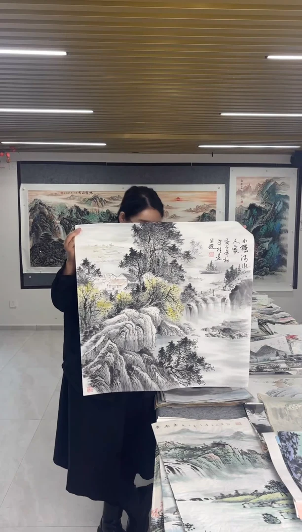国画丹青专属福利-小桥流水人家