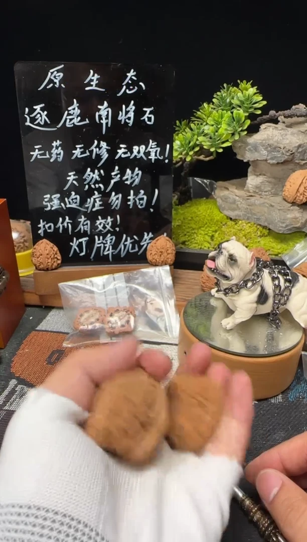 文玩核桃把件走*南将石
