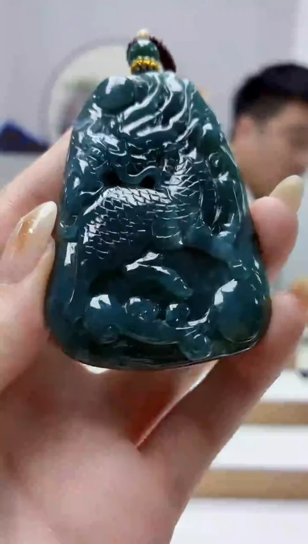 未镶嵌定制翡翠5028jw-毛货挂件68
