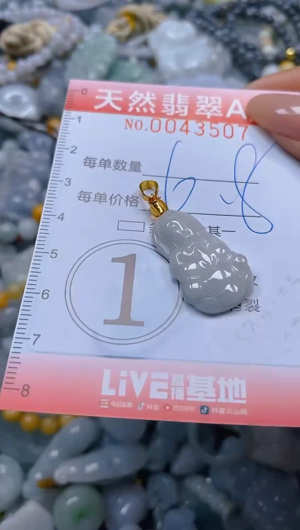 翡翠未镶嵌颈饰闪购0043507