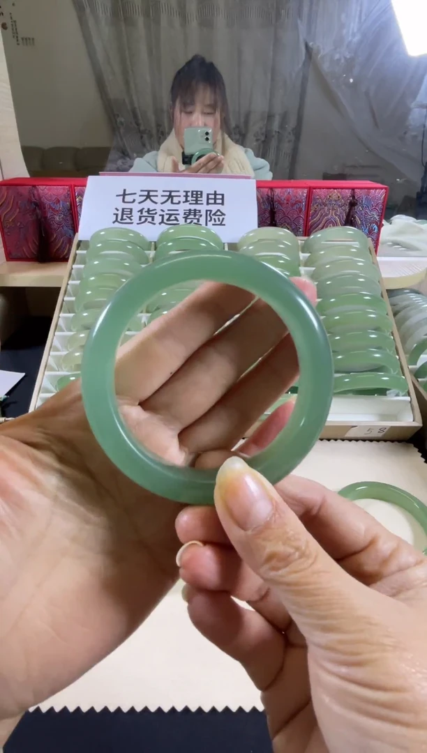 未镶嵌手镯东陵石58圈