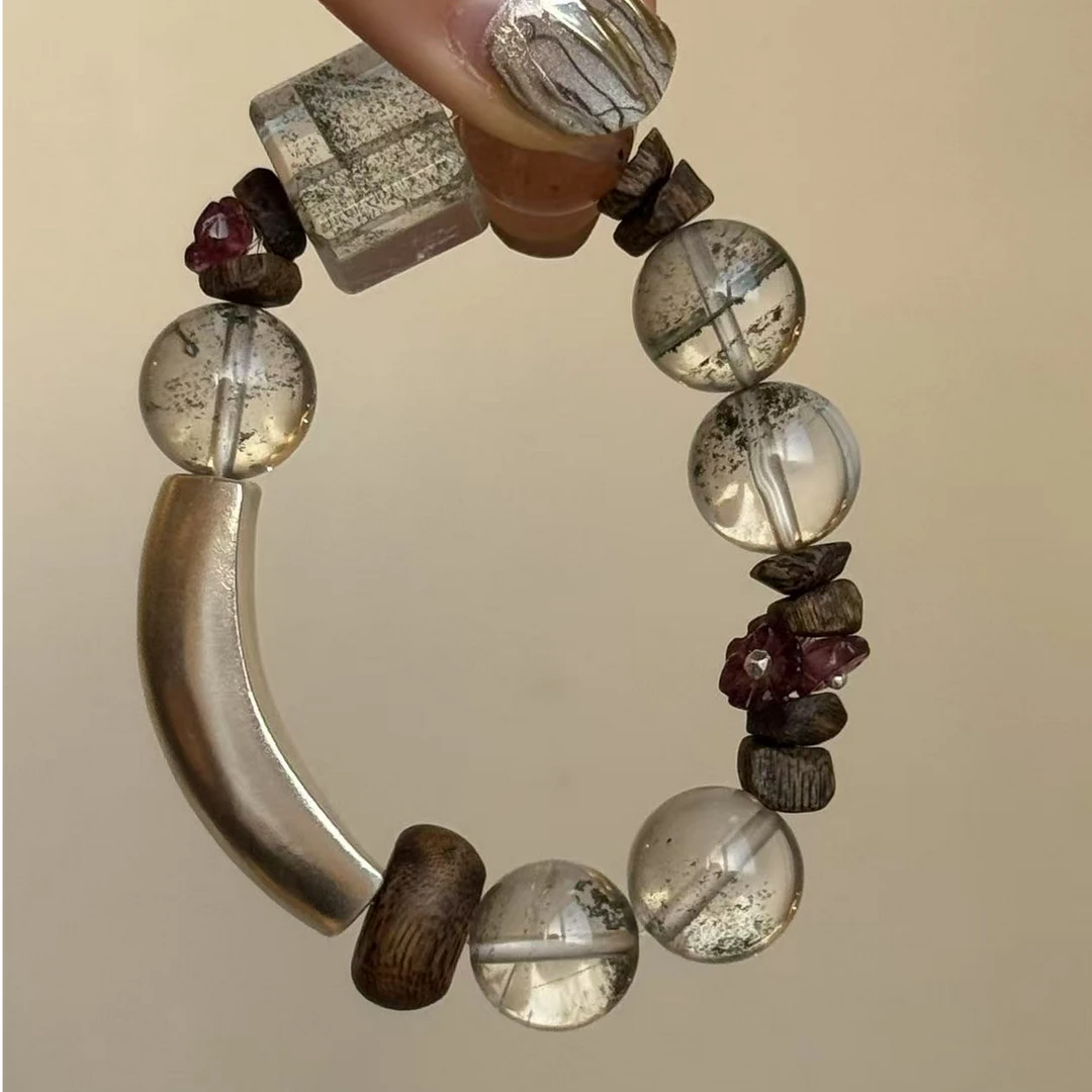 月球来信 沉香285海南沉香莺歌绿奇楠绿幽灵2.0版本设计手串定制