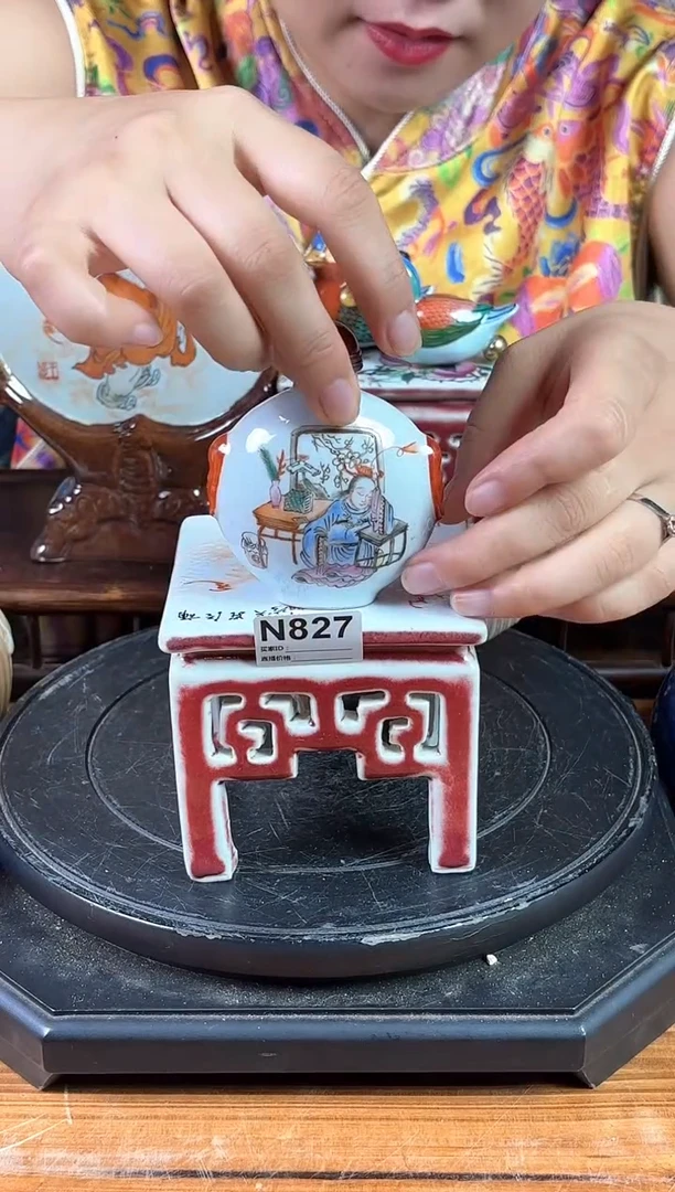 摆件景德镇陶瓷仿古摆件N827