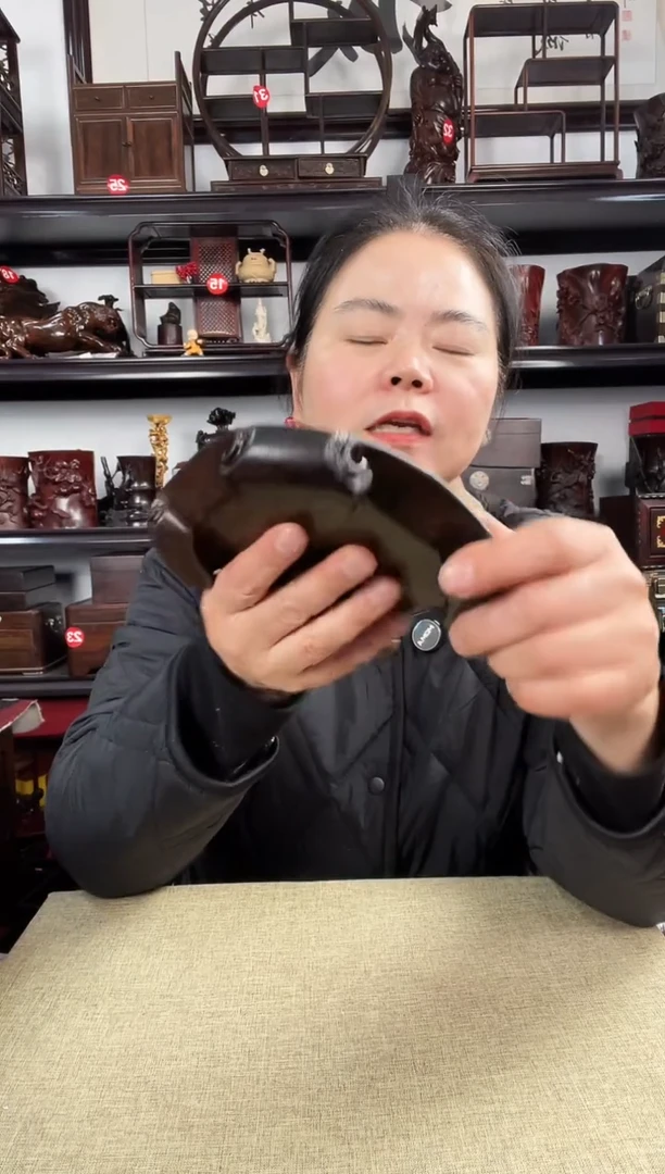 木瑕疵941老李红木工艺品