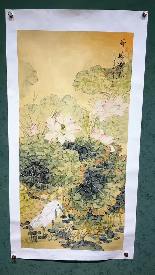 【闪购商品】国画周建真老师亲笔绘画作品29-89
