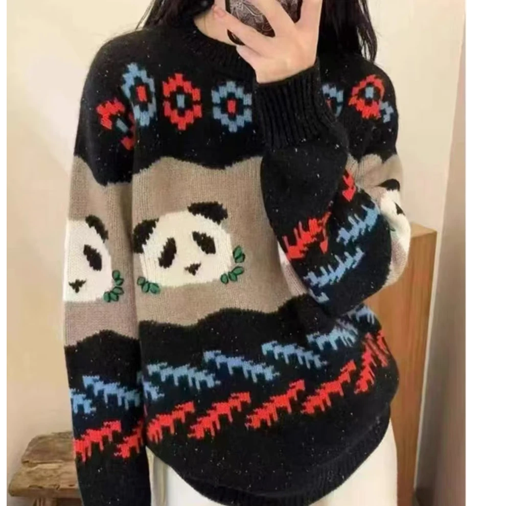 【100山羊绒】241595秋冬新款羊绒套头衫