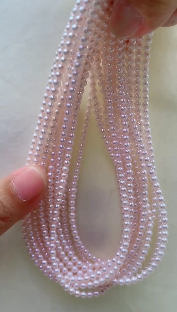 未镶嵌淡水珍珠裸珠无扣头多样性发其一，非无暇