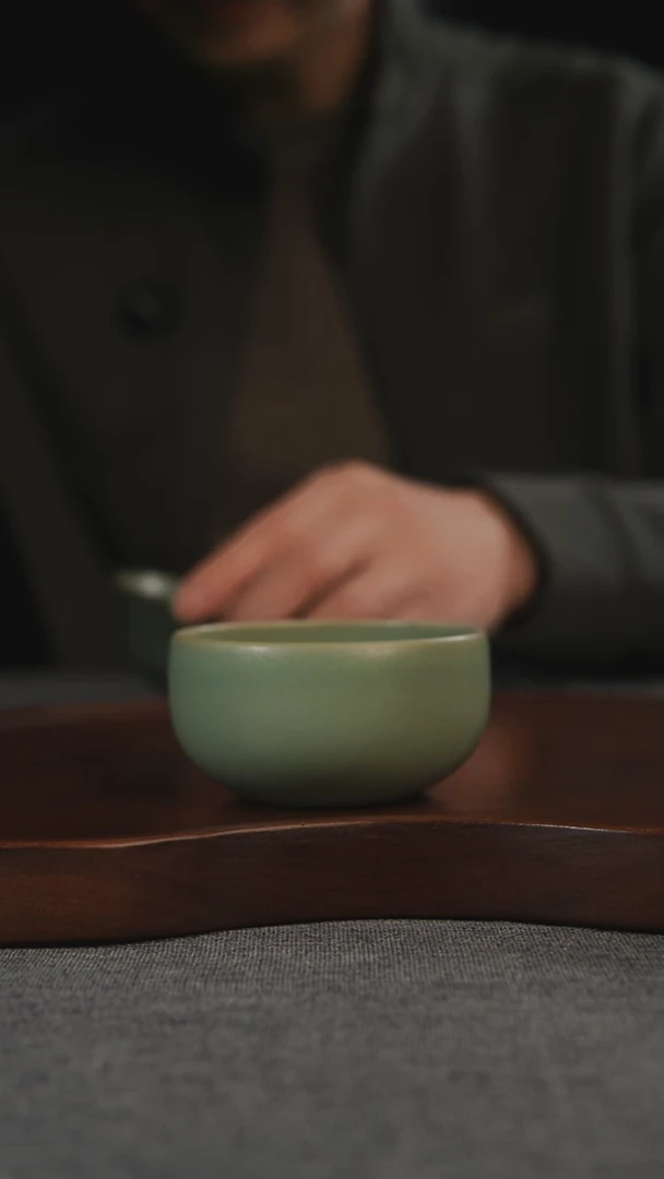 杯子瓷汝州原产地原矿仿古老釉q