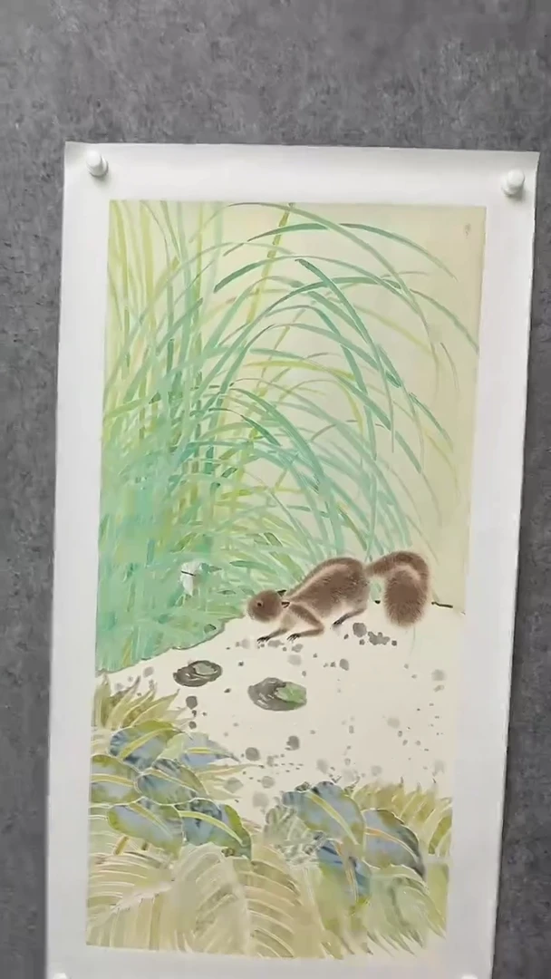 国画邹训精-8平尺-国画作品-yz