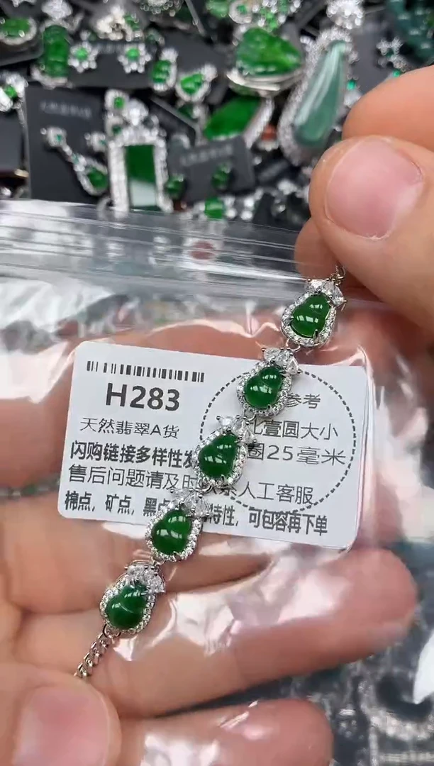 颈饰未镶嵌翡翠H283手链