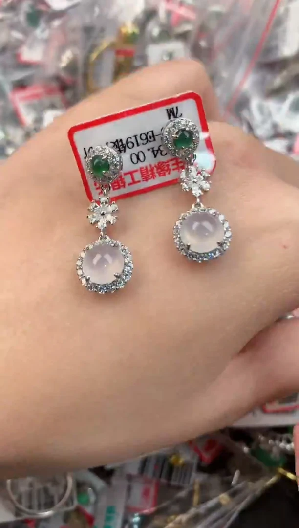 银S925镶嵌戒指翡翠121212----5