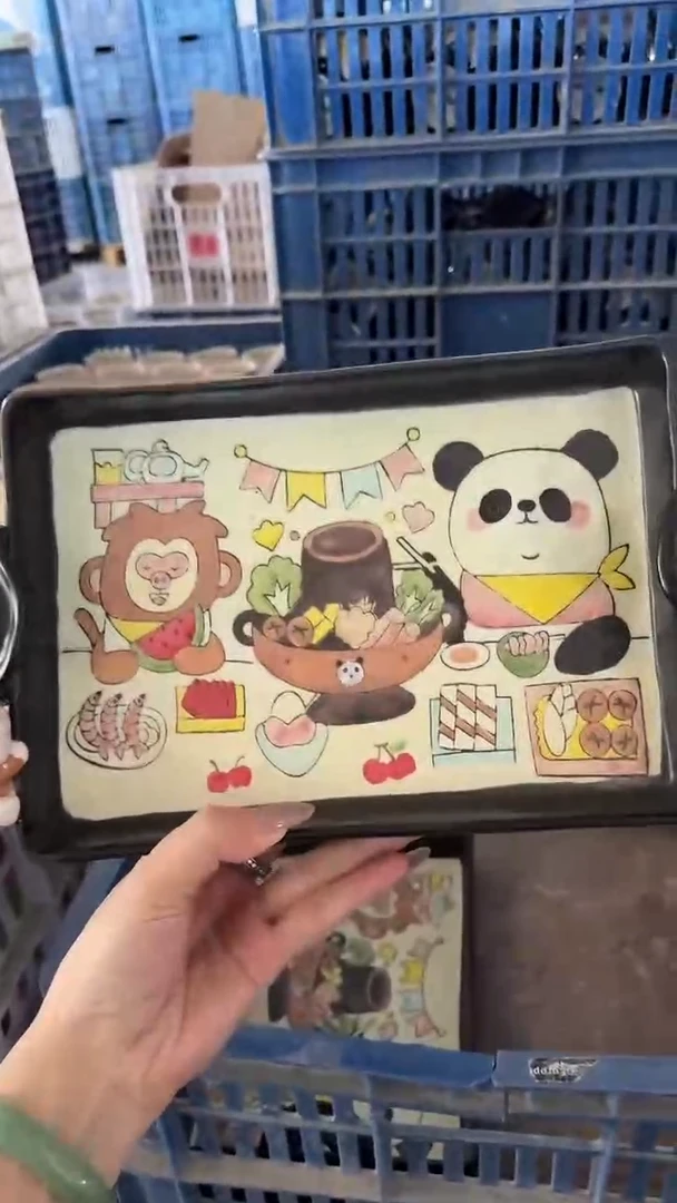 陶瓷【唯品瓷】手工手绘直播间