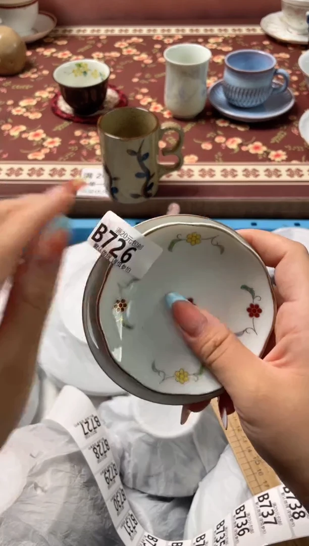 瓷片上*云瓷器瓷器B726
