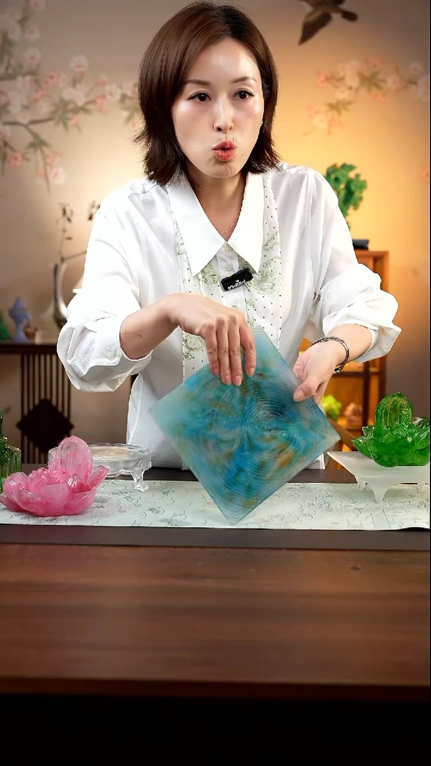 琉璃闪购年轮壶承孤品