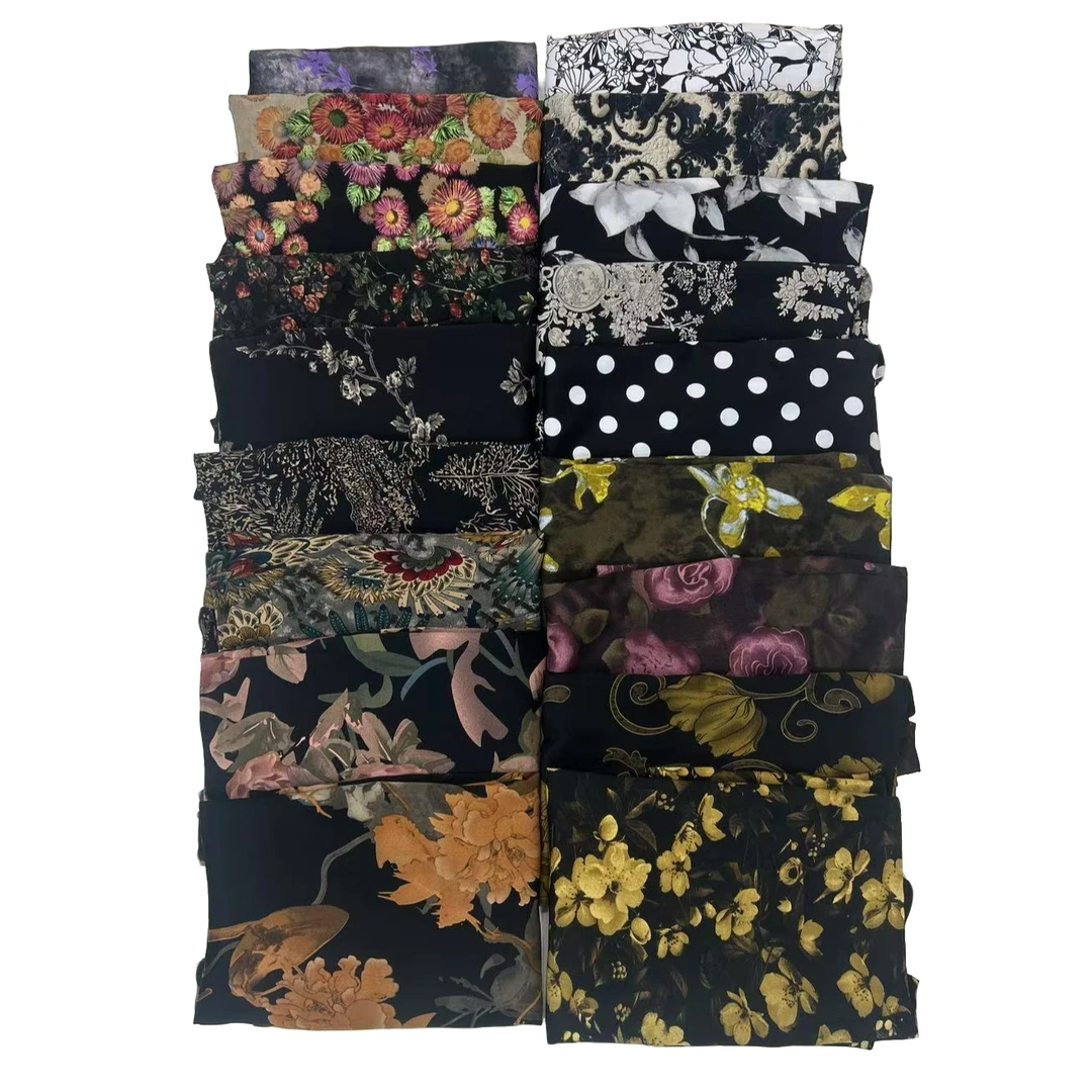 夏季时尚洋气百搭显瘦遮肉复古印花小A包臀后开叉一步包臀中长裙