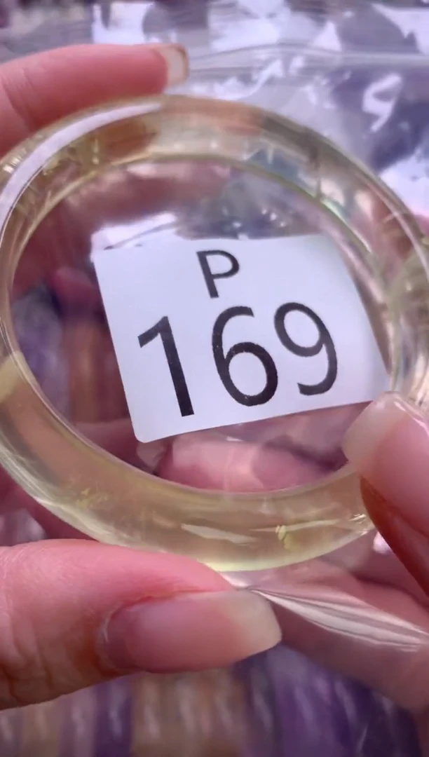 水晶珠宝半成品未镶嵌水晶手镯169-56