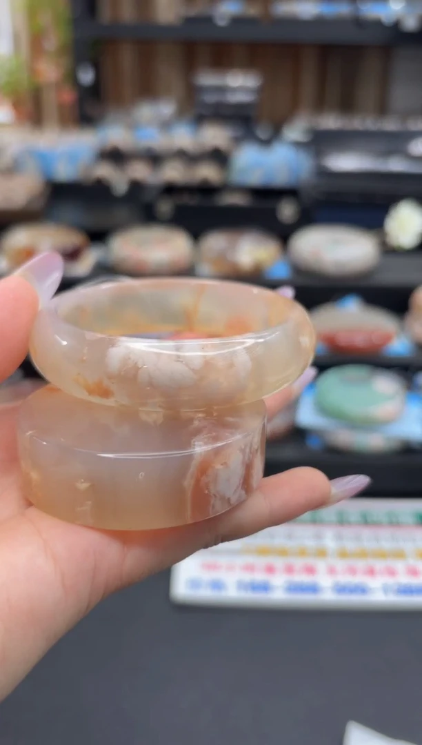 未镶嵌手镯石英质玉A161(57圈赠送镯心)