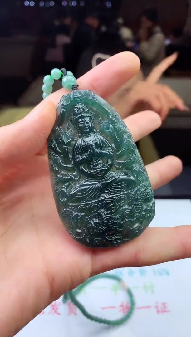 未镶嵌定制翡翠天然A货翡翠拍一发一