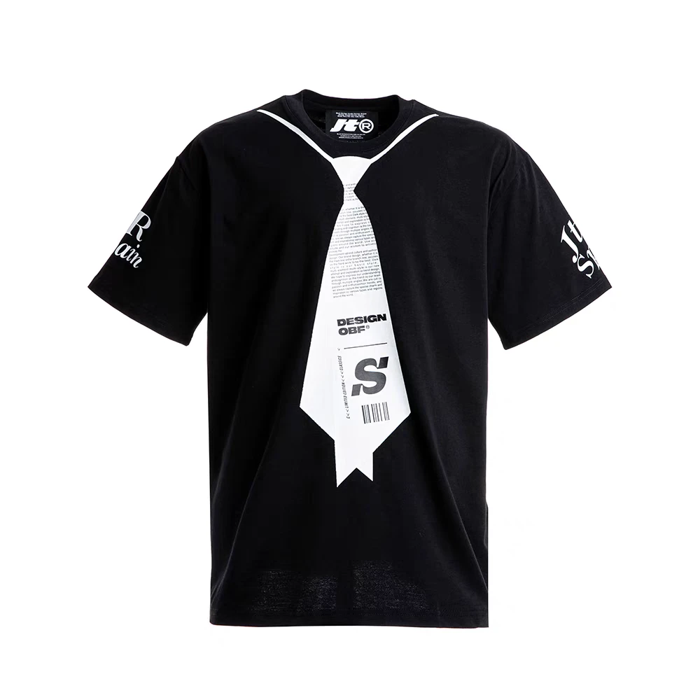 个性宽松男女款短袖T恤上衣 JT092020172