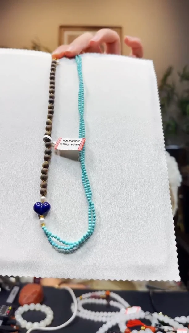 未镶嵌绿松石颈饰项链